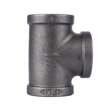 B & K STZ Industries 1 in. FIP each X 1 in. D FIP 1 in. D FIP Black Malleable Iron Tee 310UPT-1